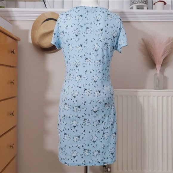 Floral T Shirt Dress- New - Picture 6 of 7
